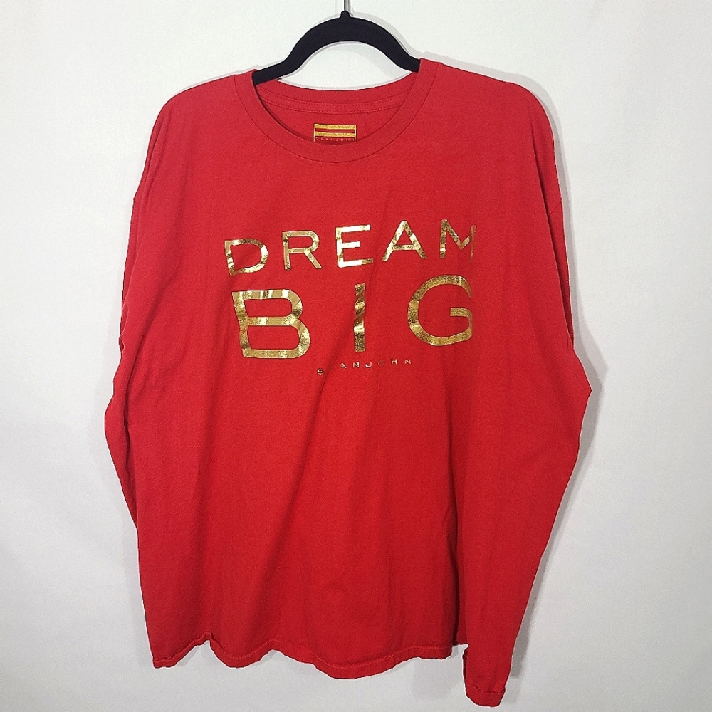Sean John‎ Men's Dream Big Size 3XL Red T - Shirt